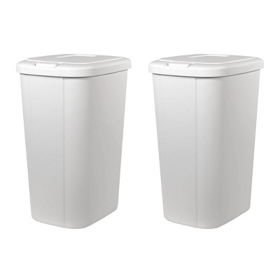 Hefty Trash Can - White, 1 ct / 3.5 gal - Harris Teeter