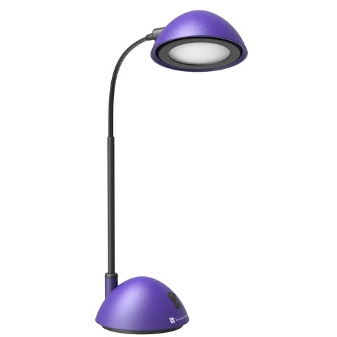 Bright Energy Saving Led Desk Lamp Purple Includes Energy