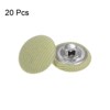 Unique Bargains Metal Shank Round Cloth Covered DIY Sewing Buttons 20 Pcs - 3 of 4