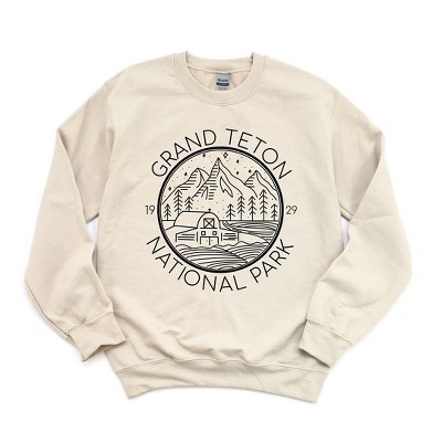 Simply Sage Market Women's Graphic Sweatshirt Grand Teton National Park