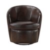 NicBex Oversized 360 Degrees Swivel Accent Barrel Chair with 3 Pillows, Cozy Sofa Armchair for Living Room, Bedroom - 3 of 4