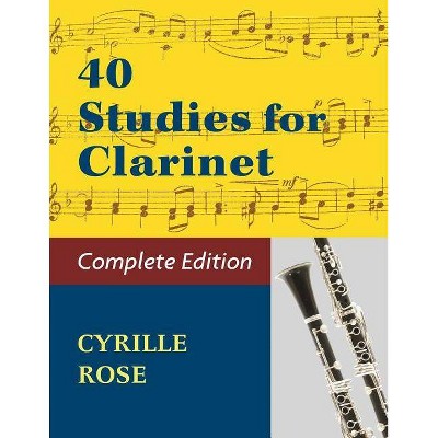 40 Studies for Clarinet (Book 1, Book 2) - (Paperback)