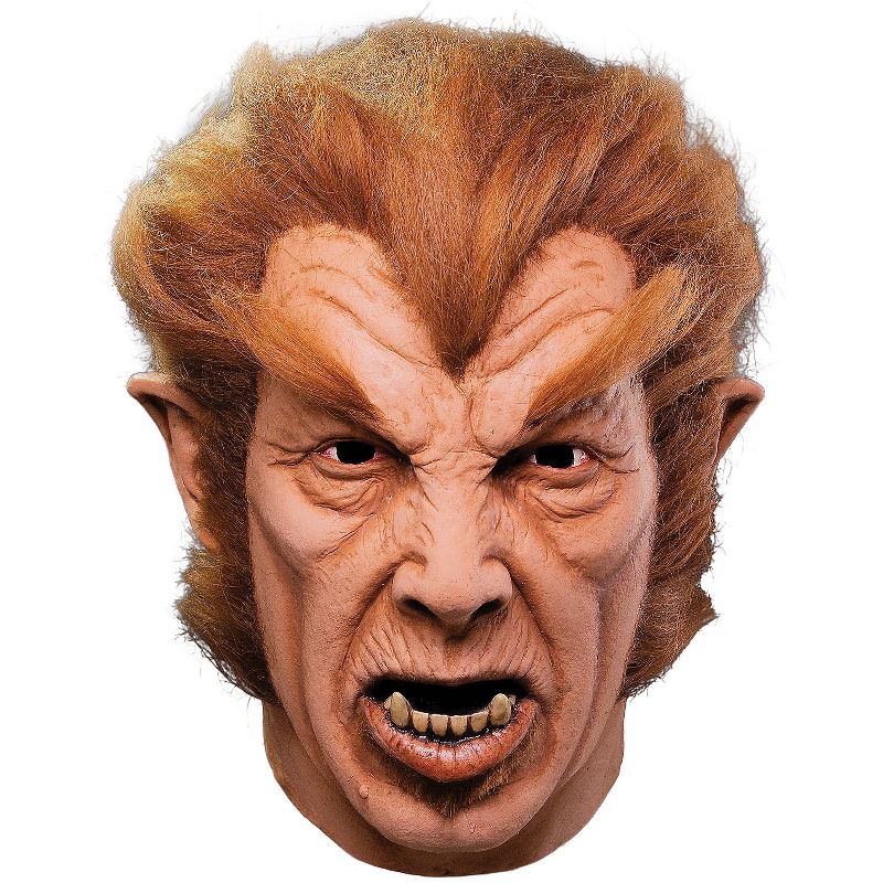 Trick or Treat Studios Mens Werewolf of London Costume Mask -  - Brown, 1 of 2