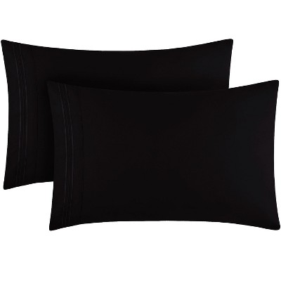Mellanni Brushed Microfiber Pillowcase Set of 2