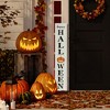 Northlight 31.5" Metal Happy Halloween Wall Sign - 2 of 4