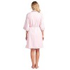 Casual Nights Women's 2 Piece Floral Robe and Gown Set - 3 of 4