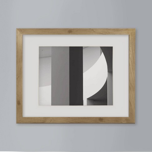 11 x 14 Matted to 8 x 10 Thin Gallery Frame with Mat - Threshold™
