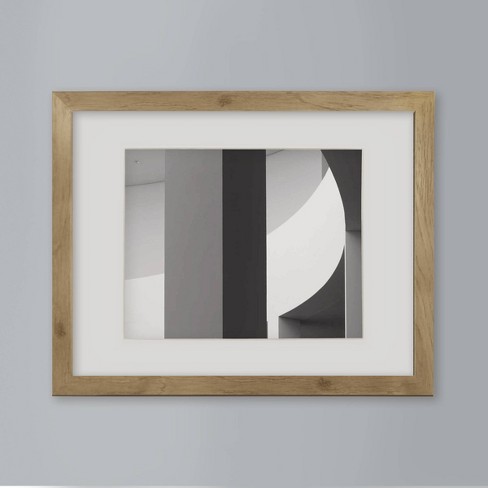 Made by Design 11-inch x 14-inch Matted Wood Frame White