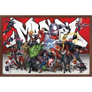 Trends International Marvel Comics - Animated Group Framed Wall Poster Prints - 1 of 4