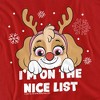 Toddler Boys' Paw Patrol Skye Nice Christmas List T-Shirt - 2 of 4