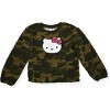 Hello Kitty Little/Big Girls’ 2-Piece High-Pile Fleece Sweatshirt & Jogger Set - 2 of 4