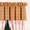 C&F Home Hot Pink Plaid Green Girls Children's Room Kids Cotton Bedroom Guestroom Premium Window Woven Valance - 2 of 2