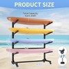 Munora - Heavy Duty 400lbs Kayak Storage Rack with Wheels - 79.92"H Freestanding Holder for Kayaks, Canoes, SUP - 3 of 4