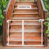 unipaws Clear Dog Gate – for Doorways, Hallways & Stairs - 3 of 4