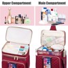 Generic Large Toiletry Bag for Women Men,Bathroom Bag,Water Resistant Shower Bag - 4 of 4
