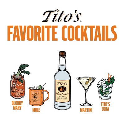 Tito's Handmade Vodka - 200ml Bottle