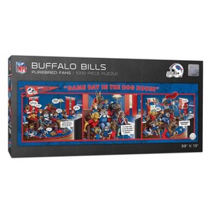 NFL Buffalo Bills Game Day in the Dog House Puzzle - 1000Pc - 1 of 3