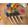 Juvale Foam Paint Brushes, Arts and Crafts Supplies (4 Sizes, 20-Pack) - 2 of 4