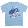 Back To The Future Iii Time Train Kids T Shirt For Youth, Light Blue - 2 of 4
