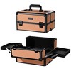 Byootique 4in1 Rolling Makeup Train Case Cosmetic Organizer Rococo - 4 of 4