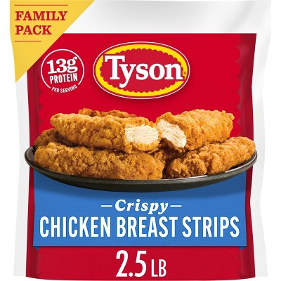 Tyson Crispy Chicken Strips Family Pack Frozen - 2.5lbs