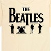 Men's - The Beatles - Black Band Silhouettes Short Sleeve Graphic T-Shirt - 2 of 4