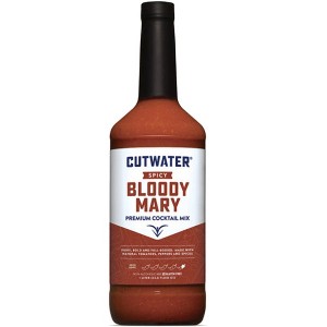 Cutwater Spicy Bloody Mary Mix - 1L Bottles- Full-Bodied Flavorful Mixer - 1 of 4