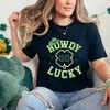 Simply Sage Market Women's Howdy Go Lucky Stars Short Sleeve Graphic Tee - 3 of 4