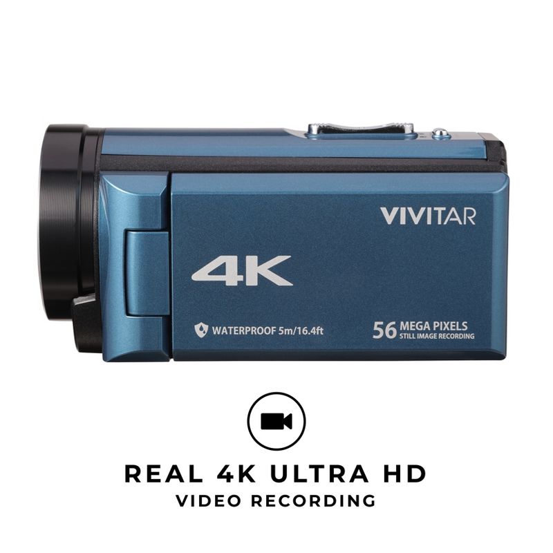 Vivitar 4K Waterproof Camera with 18x Zoom, 4 of 9