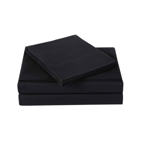 Truly Soft Everyday Black Queen Sheet Set