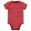 Hudson Baby Infant Boy Cotton Bodysuits, Valentine Heartbreaker - image 4 of 4