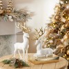 Melrose Modern Holiday Deer (Set of 2) - 3 of 4