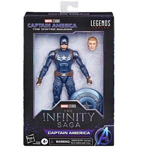 Hasbro Marvel Legends Series Captain America, 6" Marvel Legends Action Figures - 1 of 4