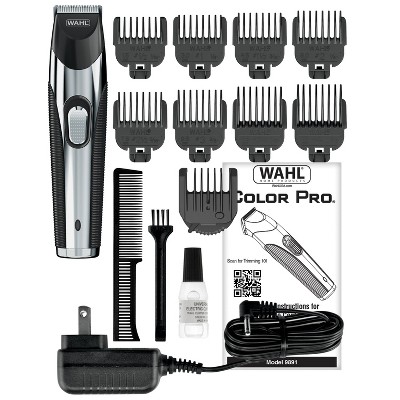Wahl Cord/Cordless Rechargeable Electric Beard Hair Trimmer for Men with 19 Cutting Lengths: Body Application, All Hair Types, Electric/Battery Power