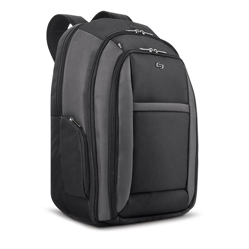 Solo New York Metropolitan Laptop 19&#34; Backpack - Black, 3 of 11