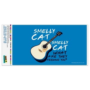 Friends Smelly Cat Song Automotive Bumper Sticker - 1 of 4