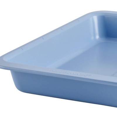 Farberware Easy Solutions 4-Piece Light Blue Nonstick Bakeware Set