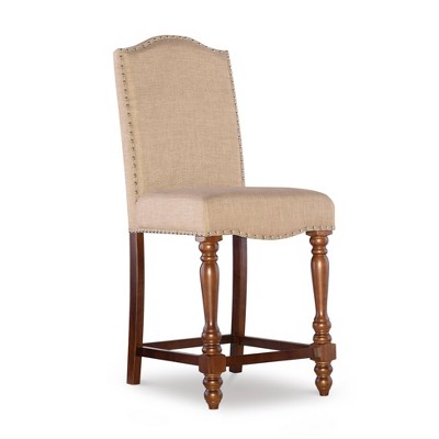 Willow Counter Height Barstool Beige - Linon