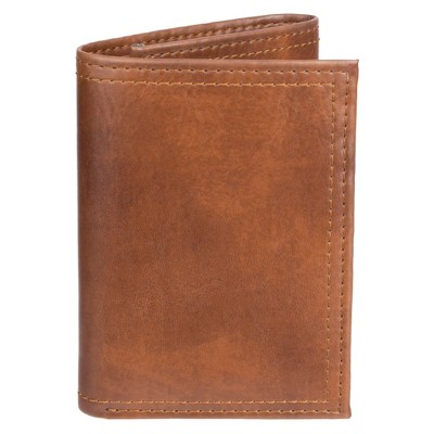 Men's Thin Trifold Wallet - Goodfellow & Co™ Brown One Size