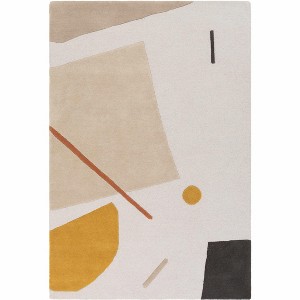 Hauteloom Rectangle Area Rug   Mustard - 1 of 4
