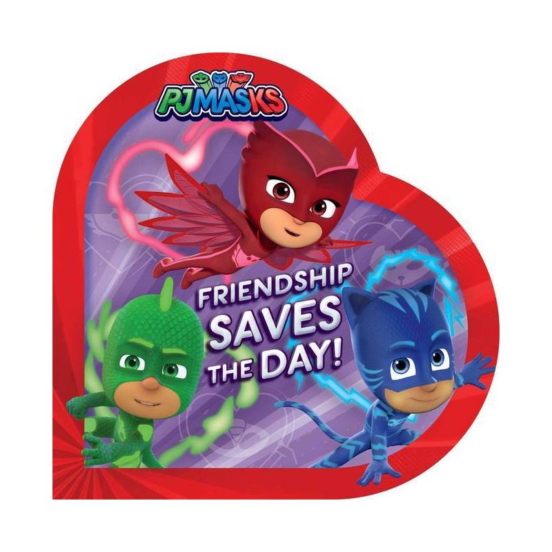 Friendship Saves the Day! - (Pj Masks) by  Ximena Hastings (Board Book), 1 of 2