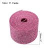 Unique Bargains DIY Party Roll Wrapping Decoration Soft Burlap Fabric Wired Ribbon - 2 of 4