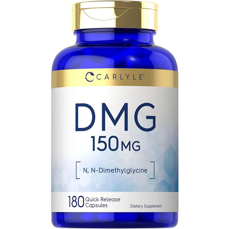 DMG Supplement 150mg | 180 Capsules, 1 of 3