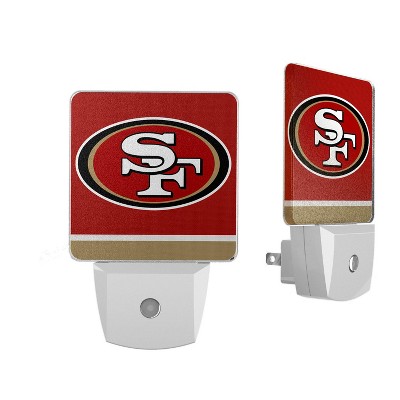 Keyscaper San Francisco 49ers Stripe Night Light 2-pack : Target