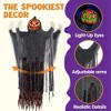 Joyfy 67'' Halloween Standing Pumpkin Ghost Outdoor Decoration, Sound-Actived Life Size Animatronics Ghost Haunted House Props for Garden Yard Lawn - 2 of 4