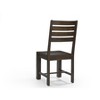HomeRoots Set of Two Brown Solid Wood Ladder Back Dining Side Chairs - 4 of 4