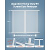 VEVOR RV Screen Door Protector,28.5 x 31.5inch Door Grille,Easy to Install and Disassemble, Reinforced Breathable Protective Mesh,Aluminum Alloy,White - 3 of 4