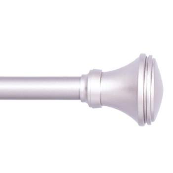 Kenney Fast Fit No Measure Vance 5/8" Decorative Window Curtain Rod