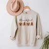 Simply Sage Market Women's Graphic Sweatshirt Thankful Mama Plaid - 2 of 2