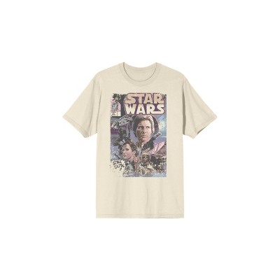 Heroes & Villains: Star Wars Comic Cover Issue 81 T-Shirt on Natural
